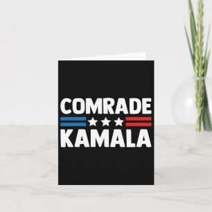 Comrade Kamala Anti Kamala Harris Karte