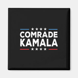 Comrade Kamala Anti Kamala Harris Magnet