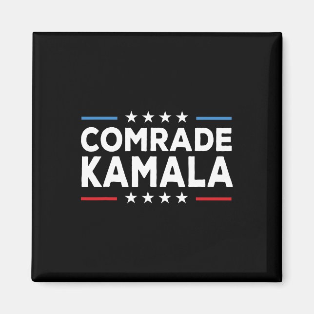 Comrade Kamala Anti Kamala Harris Magnet (Vorne)