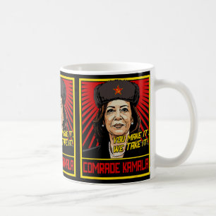 Comrade Kamala Kamala Harris Tim Wheimer Coach 202 Kaffeetasse