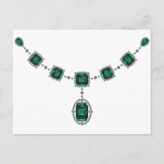 Comstock Emeralds Postkarte