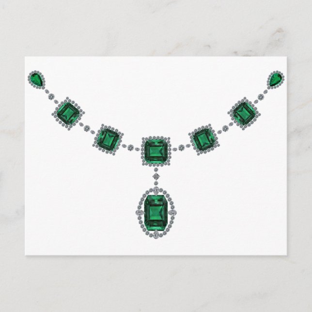 Comstock Emeralds Postkarte (Vorderseite)