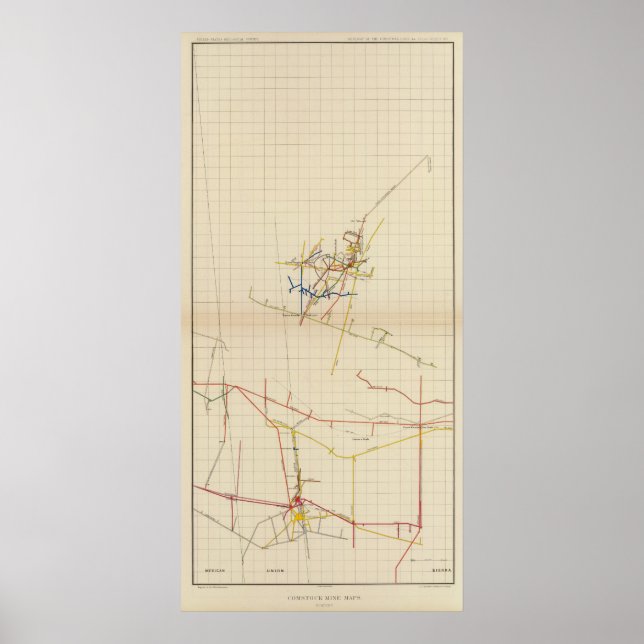 Comstock Maps Nummer II Poster (Vorne)