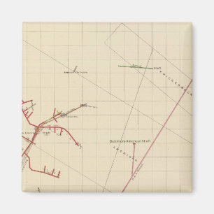 Comstock Mine Maps Nummer VIX Magnet