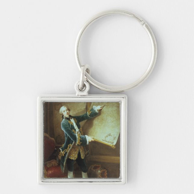 Comte de Vaudreuil, 1758 Schlüsselanhänger (Vorne)