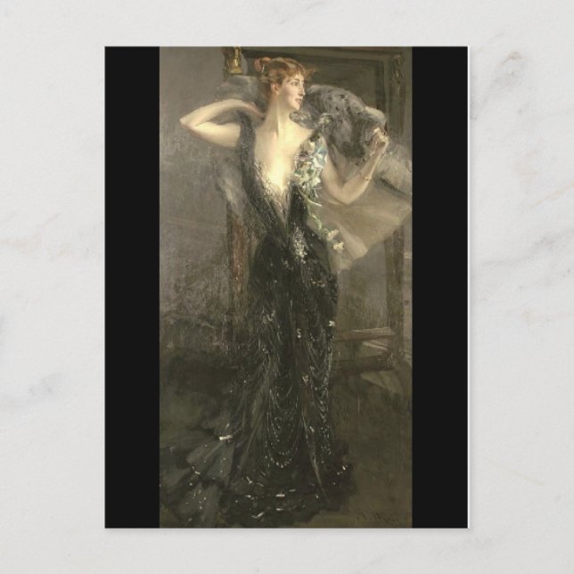 Comtessa Speranza - Boldini Postkarte (Vorderseite)