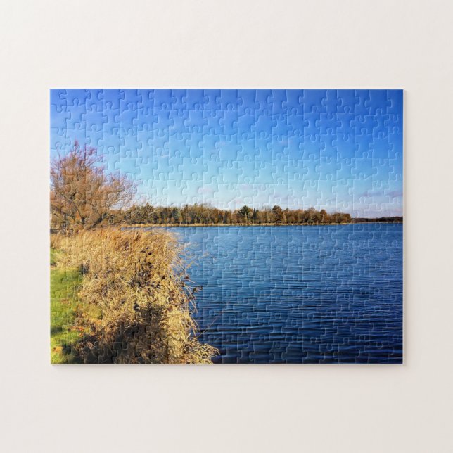 Comus Lake, Delavan, Wisconsin Puzzle (Horizontal)
