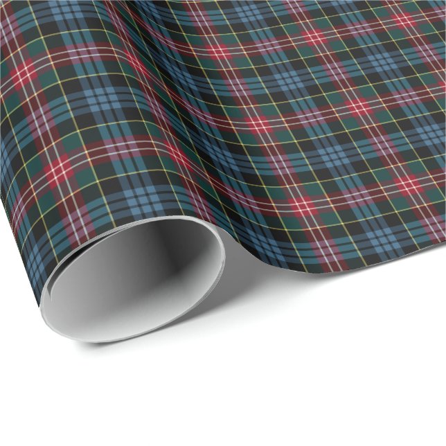 Comyn - Cumming Clan Tartan Geschenkpapier (Rolleneckpunkt)