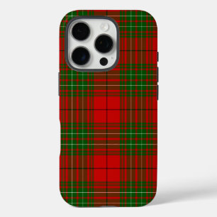 Comyn tartan red kariert iPhone 16 pro hülle