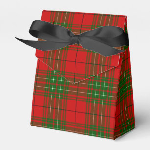 Comyn-Tartan Rot Grün Kariert Geschenkschachtel