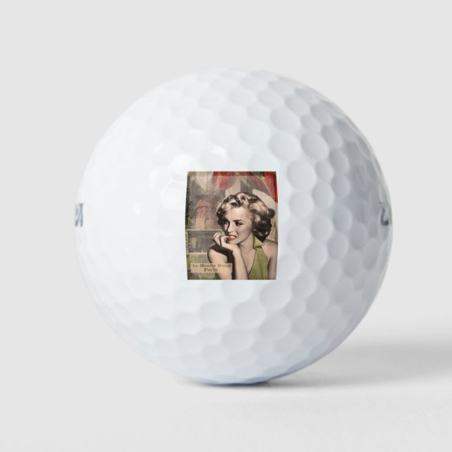 CON13CRBWRD-V4 The Thinker Red Lips.tif Golfball (Vorderseite)