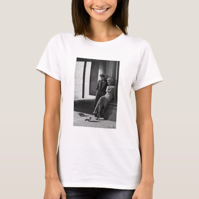 CON19BWD1 Birds of a Feather .tif T-Shirt (Vorderseite)