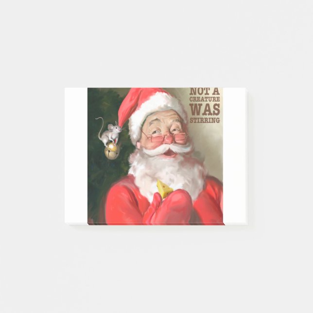 CON31 Santa 1 Stirring.tif Post-it Klebezettel (Vorderseite)