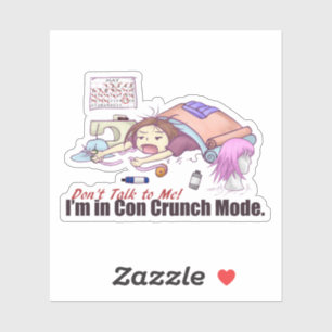 Con Crunch Aufkleber