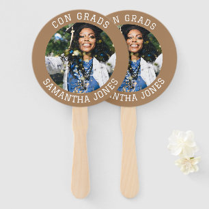 Con Grads simple Graduate Foto Moderner Abschluss Fächer