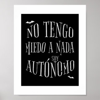 Con humor, ironía y sarcasmo para autónomos poster
