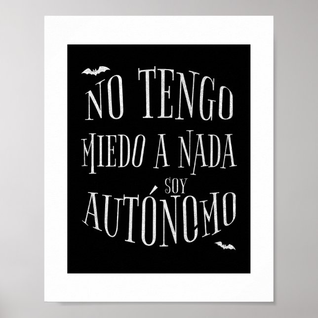 Con humor, ironía y sarcasmo para autónomos poster (Vorne)