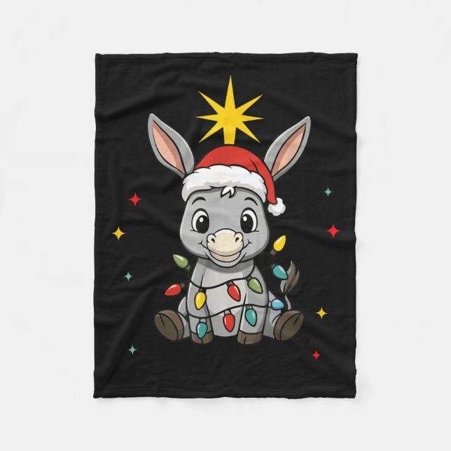 Con Mi Burrito Sabanero Mexican Tuki Tuki Latino X Fleecedecke (Vorderseite)