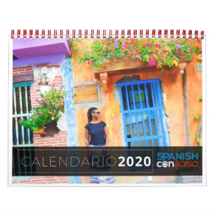 Con Salsa 2020 Calendar - En Español Kalender