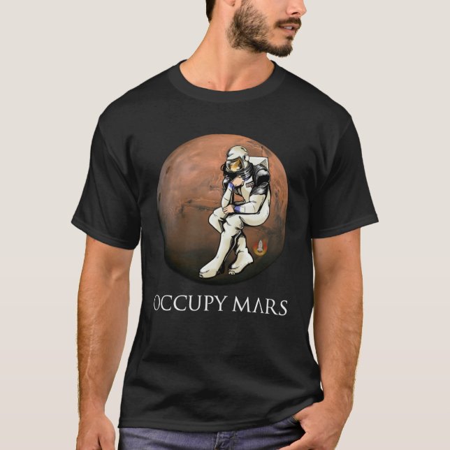 Concellation 2021 Occupy Mars T-Shirt (Vorderseite)