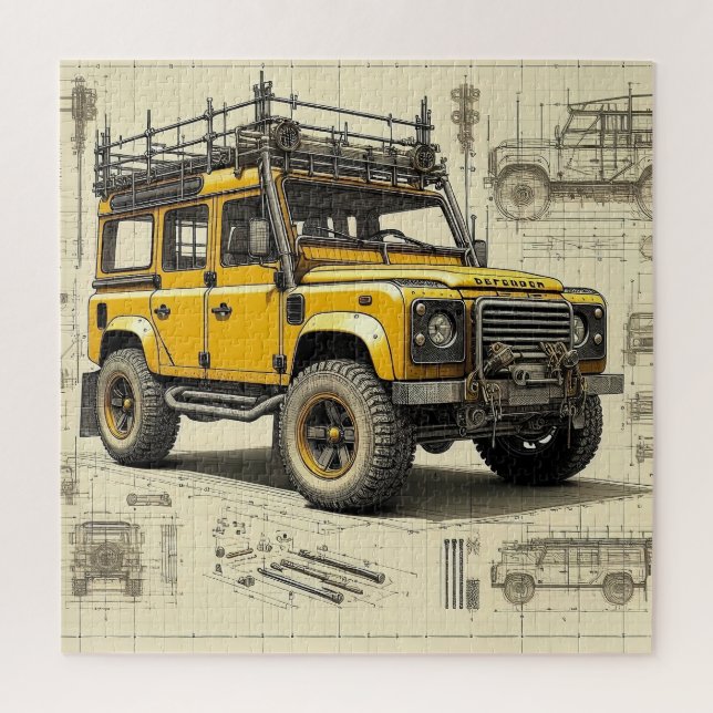Concept Defender Jigsaw Puzzle (Vertikal)