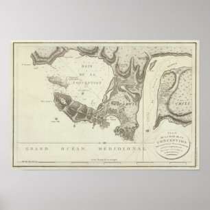 Conception Bay, Chile Poster