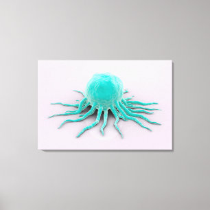 Conceptual Image of Cancer Virus 2 Leinwanddruck