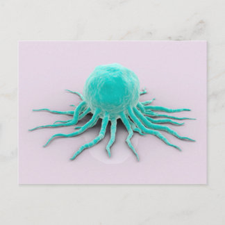 Conceptual Image of Cancer Virus 2 Postkarte