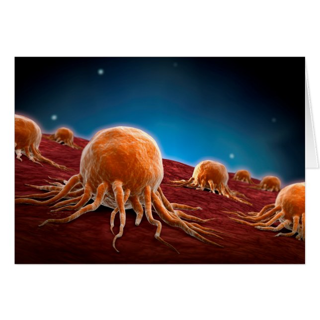 Conceptual Image of Cancer Virus 3 (Vorderseite (Horizontal))