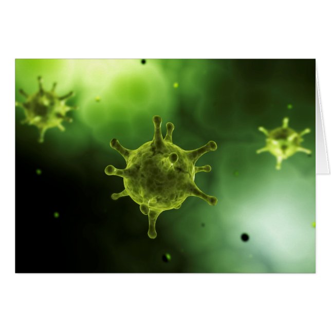 Conceptual Image of Common Virus (Vorderseite (Horizontal))