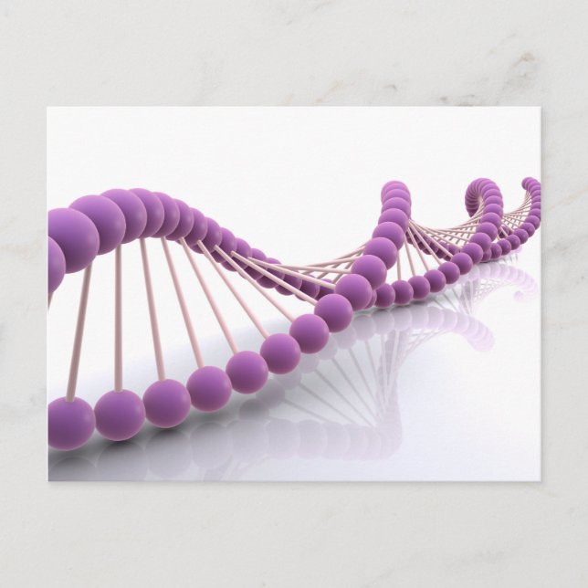 Conceptual Image of DNA 4 Postkarte (Vorderseite)