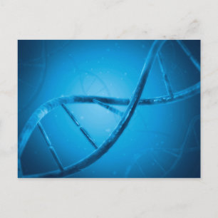 Conceptual Image of DNA 6 Postkarte