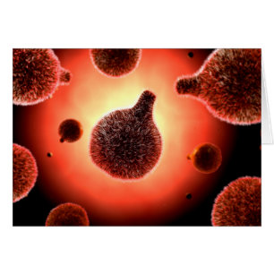 Conceptual Image of Plasmodium causing Malaria 1