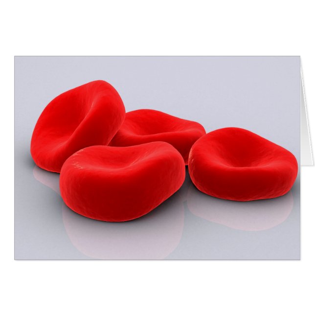 Conceptual Image of Red Blood Cells (Vorderseite (Horizontal))