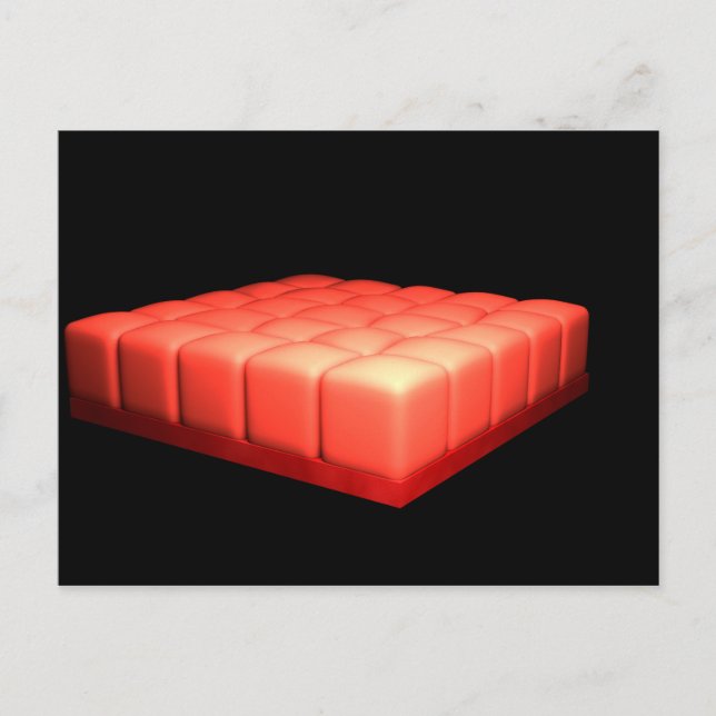 Conceptual Image of Simple Cuboidal Epithelia Postkarte (Vorderseite)