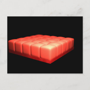 Conceptual Image of Simple Cuboidal Epithelia Postkarte