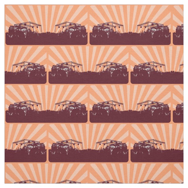 Concert Bühne Epic Music Design Pattern Fun Stoff (Muster)