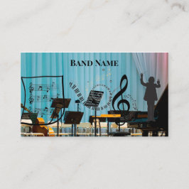 Concert Music Standard, 3,5" x 2,0" Visitenkarte