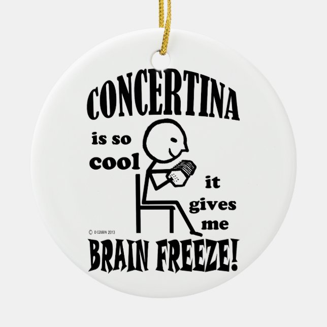 Concertina, Brain Freeze Keramikornament (Vorne)