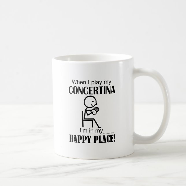 Concertina Happy Place Kaffeetasse (Rechts)
