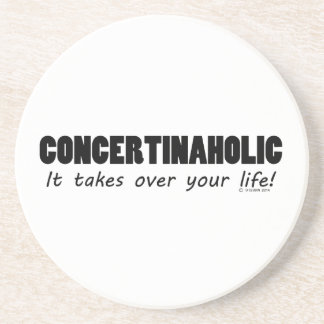 Concertinaholic Life Untersetzer
