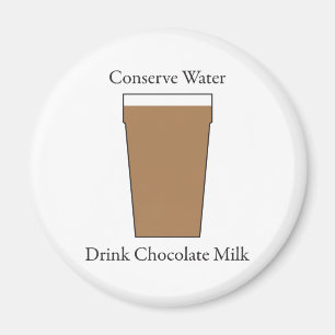 Concerve Wasser-Getränk-Kakao Magnet