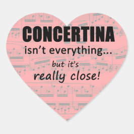 Concetina ist nicht alles Herz Sticker