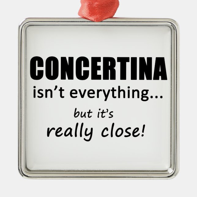 Concetina ist nicht alles ornament aus metall (Vorne)