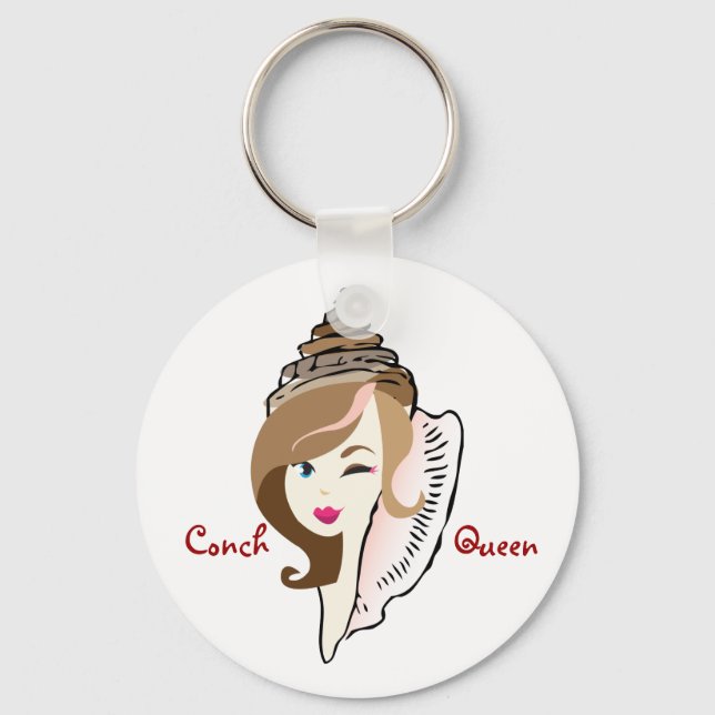 Conch Queen Schlüsselanhänger (Vorderseite)