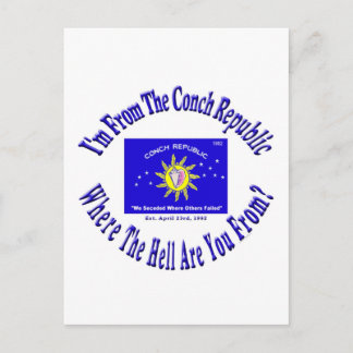 Conch Republic 2 copy.jpg Postkarte