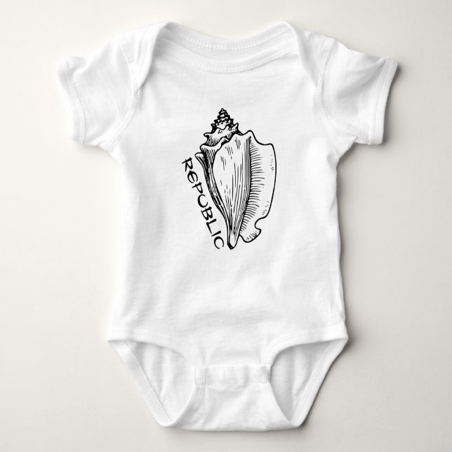 Conch Republic Baby Bodysuit Baby Strampler (Vorderseite)