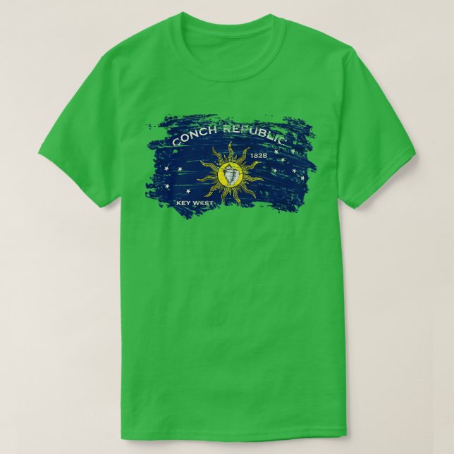 Conch Republic Flag TShirt 1 (Design vorne)