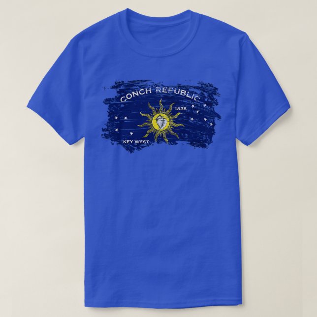 Conch Republic Flag TShirt 4 (Design vorne)