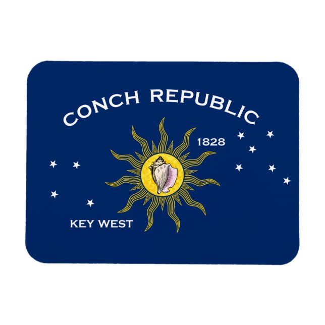 Conch Republic Magnet (Horizontal)